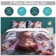 thumbnail image 5 of Monkey D Luffy Bed Duvet Cover Funny Anime Cartoon Bedding Sets Lightweight 3 Piece Comforter Sets, 5 of 5
