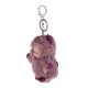 thumbnail image 4 of Cute Sleeping Baby Doll Llavero Llavero Bolsas Coche Encanto Colgante Púrpura Oscuro, 4 of 5