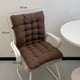 thumbnail image 5 of Cojines para sillas de interior y exterior con respaldo alto, color café, para agregar comodidad a sus asientos interiores o exteriores., 5 of 5