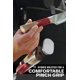 thumbnail image 5 of Cuchillo de filetear Dalstrong de 30 cm con mango de resina roja, 5 of 9
