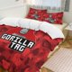 thumbnail image 1 of Dark Red Camo Gorilla Tag Comforter Set Soft 3 Pcs Twin Bedding Sets Thicken for All Season, 1 of 5