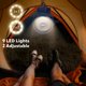 thumbnail image 4 of Ventilador con clip FRIZCOL, recargable durante 65 horas, con luces LED de 12000 mAh, 4 of 7