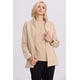 thumbnail image 1 of Polerón Mujer Con Cierre Beige, 1 of 4