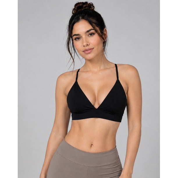 Peto Top Deportivo Mujer Sosten Seamless Gym Fitness