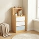 thumbnail image 5 of Velador Angosto Con Cajones Tricolor Homer Design 25*34*87cm 30*34*87cm Madera, 5 of 8