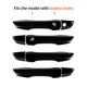 thumbnail image 2 of Protector de manija de puerta Thenice para Honda Civic 2016‑2021 negro, 2 of 9