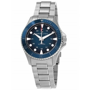 Reloj Hamilton Khaki Navy Scuba Stainless Steel Blue Dial Automatic Diver'S H82505140 300M Men'S Watch