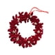 thumbnail image 1 of Adorno Navideño Colgante Para árbol De Navidad, Adorno Navideño Flocado Rojo Para Corona Navideña, 1 of 3