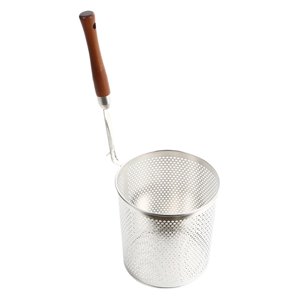 Magideal - Colador De Malla Para Alimentos, Cesta Para Hervir Pasta, Accesorios De Cocina, Cesta Para Freír, Colador De Espagueti, Cuchara Para Freír, Cocina 16Cm