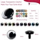 thumbnail image 2 of 24 Pzas Ojos de Seguridad de 30 Mm, Ojos Brillantes 3D con Brillo con Arandelas, Ojos de Muñeca Ojos de Crochet Rellenos, Ojos de Seguridad para Hacer Muñecas de Manualidades para Tejer a Crochet, 2 of 10