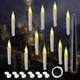 thumbnail image 5 of Velas Flotantes Colgantes Para Adorno Navideño, Fiesta De Cumpleaños, Boda, Color Blanco Cálido, 12 Uds., 5 of 6