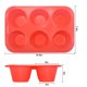 thumbnail image 3 of Molde de silicona para magdalenas Bongpuda de 6 tazas – Pack de 2, 3 of 9
