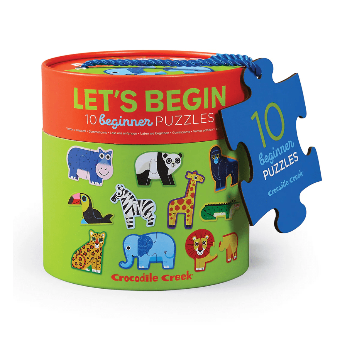 Puzzle Let's Begin Jungla 20pcs Crocodile Creek