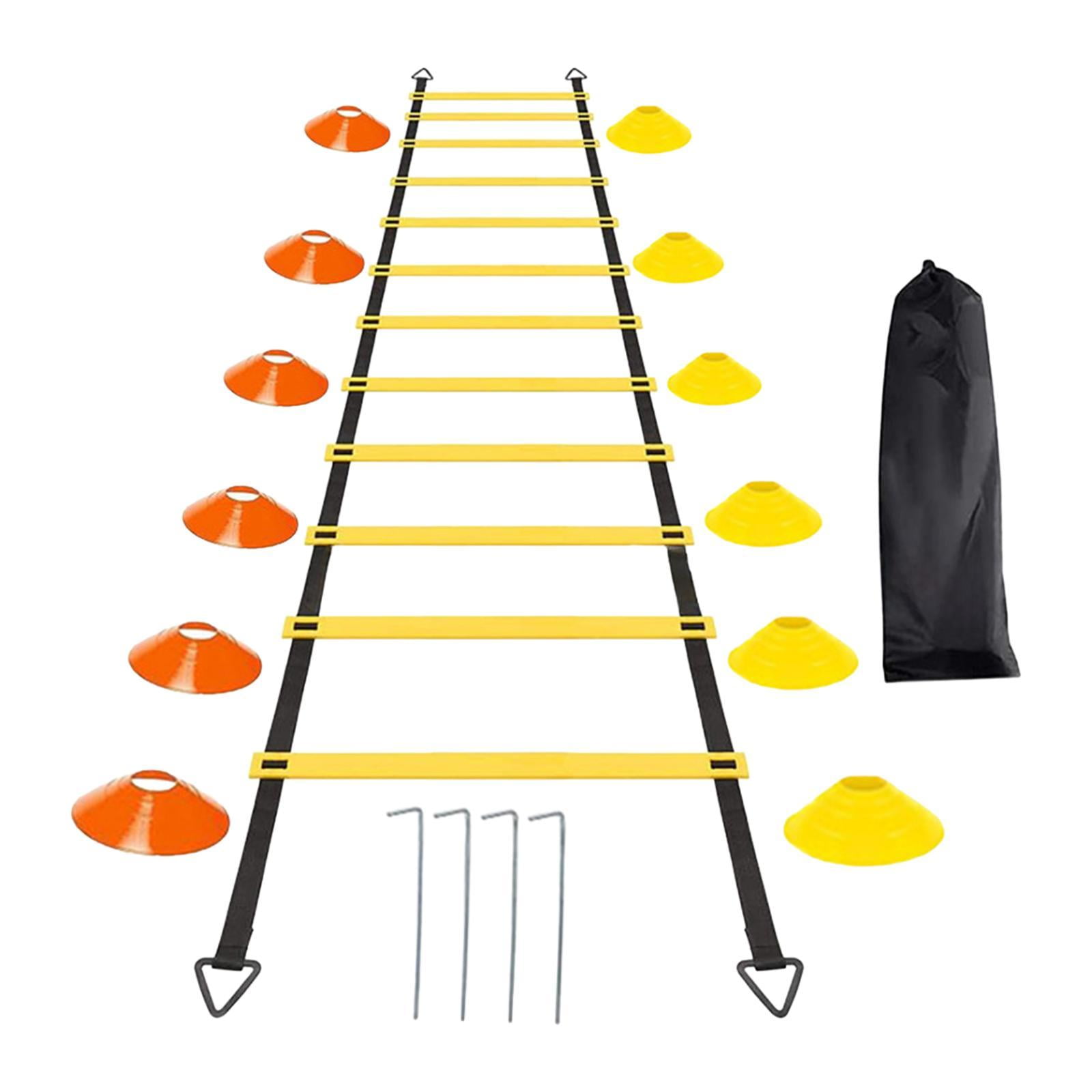 Ioensy - Equipo De Entrenamiento De Agilidad Para Fútbol, Resistente Para Fitness, Baloncesto Y Fútbol.