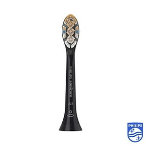 Philips Sonicare Genuine Sonicare A3 Premium All-In-One Brush Head For Complete Care, Pack De 2, Negro, Hx9092/11, 30 G, 2-Count