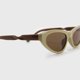 thumbnail image 4 of Lentes De Sol Modelo Felina Estilo Moderno UVA//UVB beige Talla Única, 4 of 4