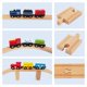 thumbnail image 3 of Juego de 58 piezas Train Tracks WoodenEDU con expansión 100% compatible, 3 of 7