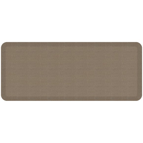Alfombra Antifatiga Matterly 51 cm x 122 cm Pecan con Textura de Hierba
