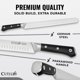 thumbnail image 2 of Set de Cuchillos para BBQ Cutluxe 30 cm Brisket y Barra de Afilado 25 cm, 2 of 7