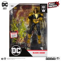 Dc Comic - Dc Black Adam Figura 7' Con Cómic