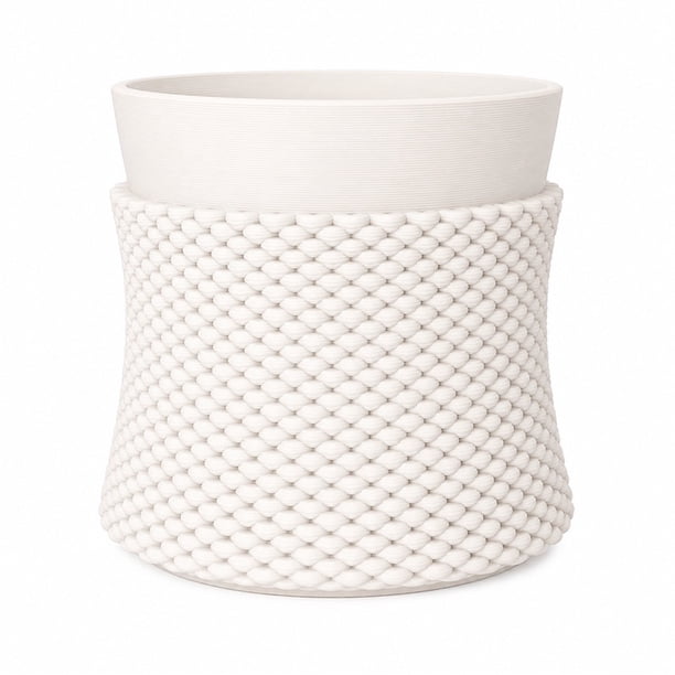 Jarron De Ceramica Para Decoracion Florero Texturizado 1228