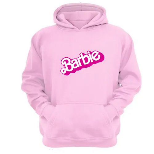 Genérico - Polerón Canguro Muñeca Modelo Rosa Talla Xs Unisex