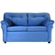 thumbnail image 1 of Sofa América 2 Cuerpos Tela Azul Petroleo, 1 of 4