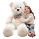 thumbnail image 1 of Peluche Morismos, oso de peluche gigante blanco, 120 cm, 1 of 7