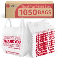 Bolsas Plásticas Reli. Gracias 1050 Unidades 29X16X52 Cm