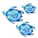 thumbnail image 5 of 3 Piezas De Tortuga Marina, Arte De Pared, Adorno De Tortuga Para Decoración De Valla De Jardín, Azul, 5 of 5