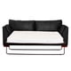 thumbnail image 2 of Sofa Cama Milan 2Pl Con Resortes Pocket Cuero Kentucky Negro, 2 of 5