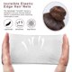 thumbnail image 4 of suxuMhao Red para el Cabello de Alta Elasticidad-100Pzas Negro11.81in（30cm), Red de Encaje Invisible, Ideal para Bailarines y Auxiliares de Vuelo, Red para el Cabello Negra Duradera para Fijación, 4 of 4