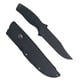 thumbnail image 3 of Cuchillo Buffalo River Bowie Black 27cms 190gr Goma Negra Con Funda, 3 of 9