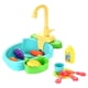 thumbnail image 1 of Play Sink Play House Pretend Role For Kitchen Role Play Parrots Blue, 1 of 5