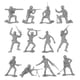 thumbnail image 5 of Conjunto de juego Army Men Tim Mee Toy 33 cm gris 26 piezas, 5 of 9