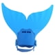 thumbnail image 4 of Aletas De Snorkel Para Nadar Con Dise?o De Sirena Equipo De Vestir Para Ni?as Y Ni?os Color Azul, 4 of 5