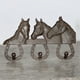 thumbnail image 2 of Perchero de pared diseño caballos, 2 of 2