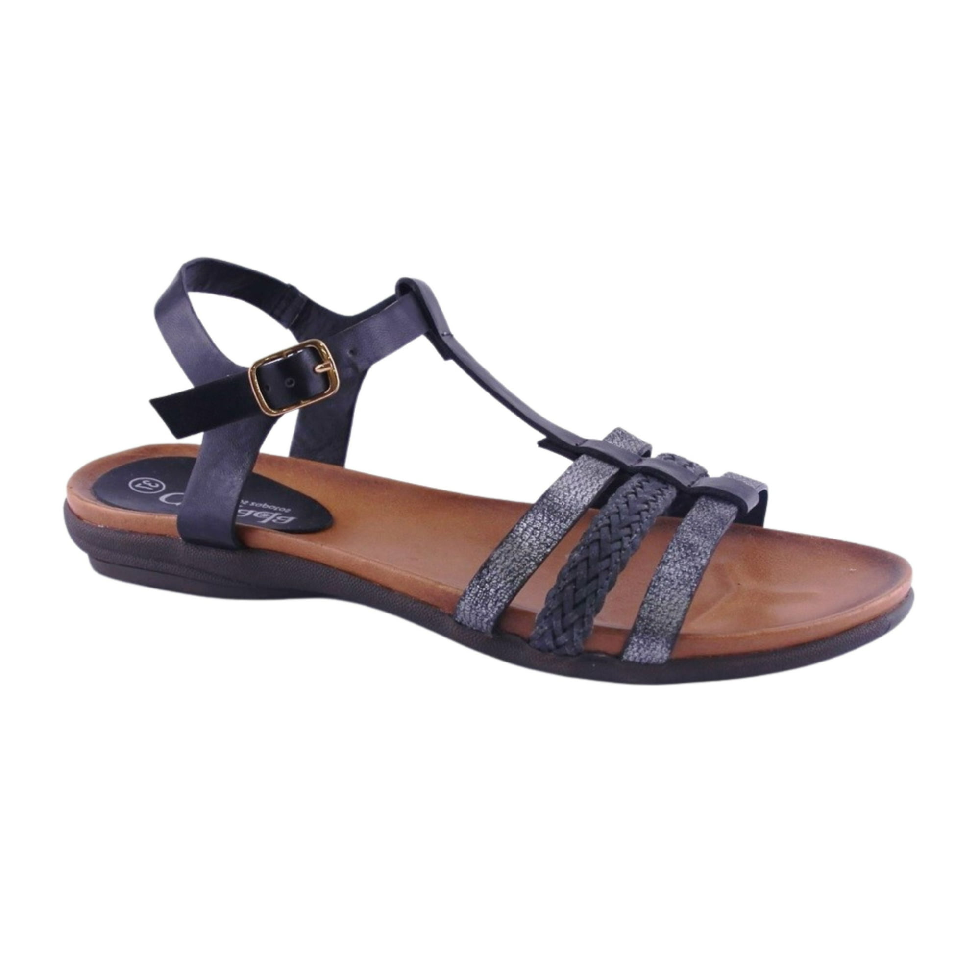 Sandalia Chalada Mujer Anatomic45 Negro Moda