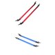 thumbnail image 3 of 4 Piezas Coche Ajustable Viento Divisor Parachoques Barbilla Labio Varilla Soporte Rojo + Azul, 3 of 3