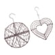 thumbnail image 3 of Bola De Hierro Retro Y Maceta Suculenta En Forma De Corazón, Maceta Colgante De Metal, Soporte Para Plantas, 3 of 6