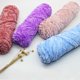 thumbnail image 4 of suxuMhao Hilo de Chenilla, 3 Rollos, Fibra de Chenilla Premium, Ultrasuave y Esponjosa, Ideal para Tejer/ganchillo Juguetes de Peluche, Mantas, Almohadas, Manualidades, Fácil de Manejar y Duradero,, 4 of 4