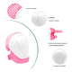 thumbnail image 2 of Set protección niñas Lhua casco rodillera codera rosado, 2 of 3