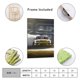 thumbnail image 2 of Auto de Carrera Cuadro decorativo colgante - Arte de pared - Póster enmarcado - Decoración de pared - Regalos para familia, amigos y aficionados 20*30 cm, 2 of 6