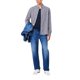 thumbnail image 5 of Camiseta Lacoste para Hombre de Manga Corta con Cuello en V de Algodón Pima Azul Marino, 5 of 6