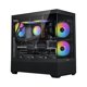 thumbnail image 1 of Caja de PC SAMA V40 Full View ARGB USB‑C Negra, 1 of 9