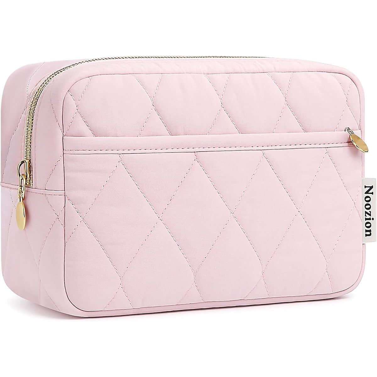 Neceser Noozion Maquillaje Viaje Nylon Acolchado Rosado