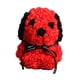 thumbnail image 2 of Flores Artificiales Perro Cachorro Flores De Espuma Perro Para Fiesta De Aniversario Cumpleaños Rojo, 2 of 3