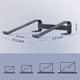 thumbnail image 4 of Soporte para portátil de escritorio, , soporte elevador de aluminio ergonómico y ventilado, compatible con MacBook Air Pro, Dell XPS, HP 11, 14, 15,6 y 17,3 pulgadas, para trabajar desde casa., 4 of 7