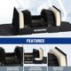 thumbnail image 3 of Limpiador de botas WORKPRO 47 cm, paquete de 2 cepillos para exteriores, 3 of 6