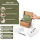 thumbnail image 2 of Caja de recetas de madera Remi & Rain 4x6 con 50 tarjetas, 2 of 6